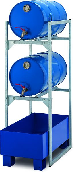 Cemo Faßregal 120 mit Fassauflage Klappdeckel, 11481, 4052886443651