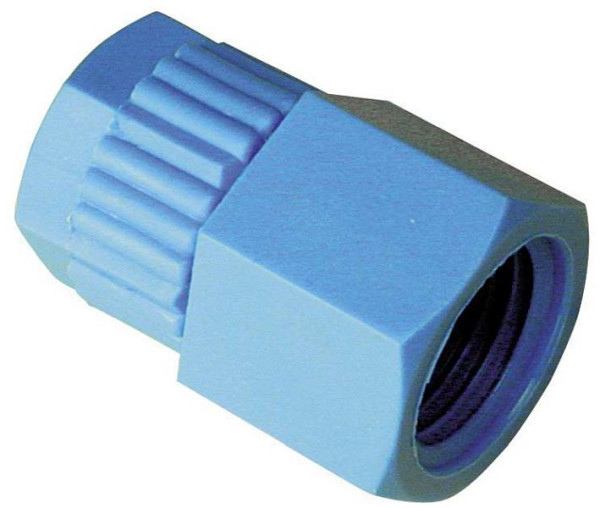 timmer A-GA-6/4-1/8-PP, Gerade Aufschraubverschraubung aus Polypropylene, VE: 10 Stück, 01060500