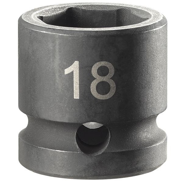 Facom Metrischer 6-Punkt Stubby Impact Steckschlüssel 18mm, NSS.18A