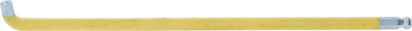 KS Tools Kugelkopf-Innensechskant-Winkelstiftschlüssel, XL, 6 mm, 108° abgewinkelt, 151.4427
