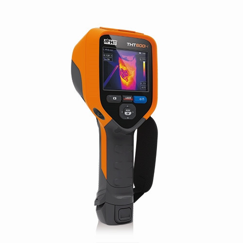 HT Instruments Wärmebildkamera mit 384x288 Pixel, Touchscreen, WiFi, Laser, LED, bis 1200°C, 1011325