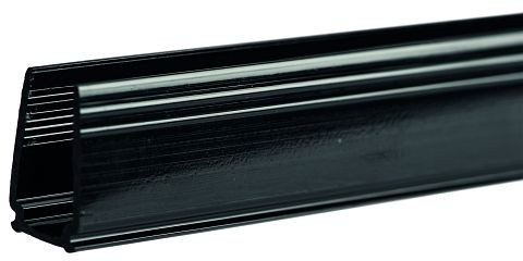 rutec PVC ECO Profil VARDAflex Neon 2 Meter schwarz, 68312