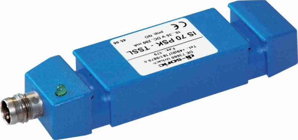 di-soric IS 70 PSK-TSSL Induktiver Schlauchsensor, Metallstecker M8, pnp, 200 mA, NO, 202997