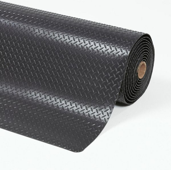 Notrax Cushion Trax Arbeitsplatzmatten Ergonomie Anti- Ermüdung 479, Schwarz, 91cm x 150cm, 479S0035BL