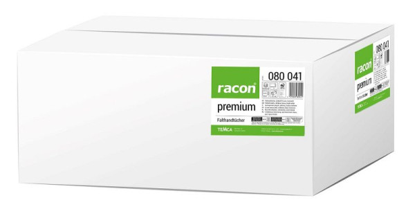 Racon Falthandtuch premium hochweiß ZZ-Falz 4050 Blatt, 080041-0