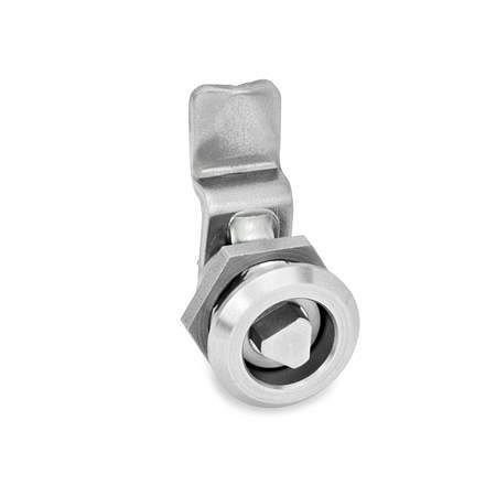 Ganter Mini-Verriegelungen, Edelstahl (GN 115.6-SCH-19,5), VE: 5 Stück, 115.6-SCH-19,5
