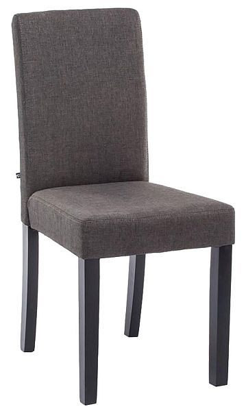 CLP Esszimmerstuhl Ina Stoff schwarz, dunkelgrau, 1011827117