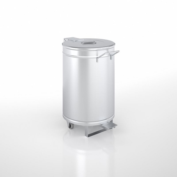 Ackermann Spülmaschinen Abfalltonne fahrbar, 50l, CNS, 9021017