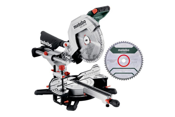 metabo Kappsäge KGS 305 M Set Karton, leicht, präzise, anwenderfreundlich, 613305900