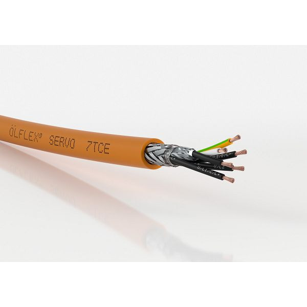 LAPP Servoleitung ÖLFLEX® SERVO 7TCE 4G10AWG 305 MVE: 305 Meter, 700733/305