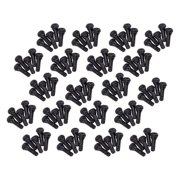 RepTools Basic PKW Snap-In Ventile TR413 Ventile Gummiventile Reifenventile Ventil Felgen, 100 Stück, XXL-116689