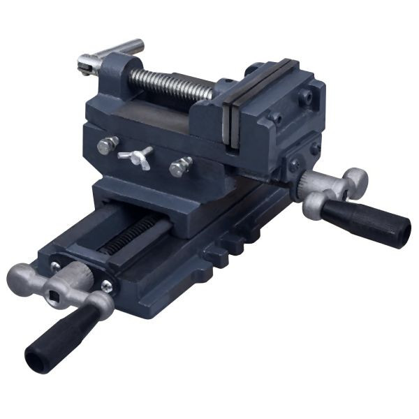 vidaXL Schraubstock Kreuztisch Handbetrieben 70 mm, 145383