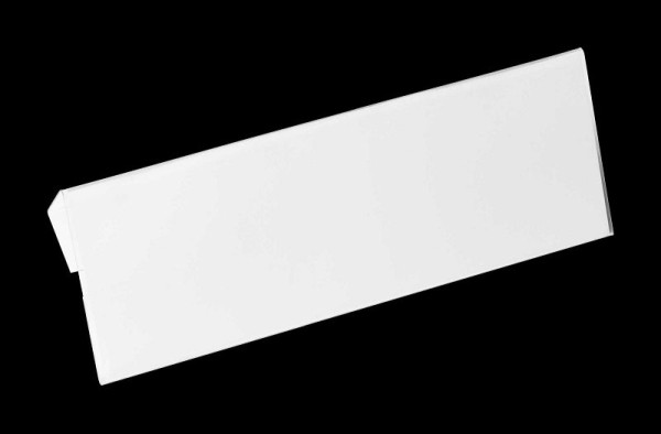 DURABLE Kennzeichnungstasche HARD COVER mit Falz, 1/2 A5 quer, transparent, 10 Stück, 1161 19