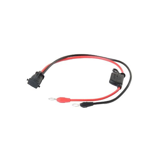 ELMAG Ladekabel inkl. Ösen, Durchmesser 10,5mm für M10, Länge 0,5m & Sicherung (40A) zu LEM1224250 für 56038, 56044