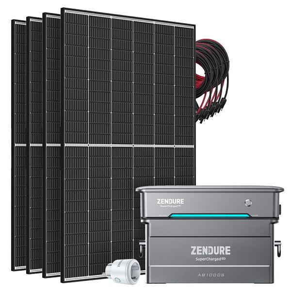 Offgridtec Zendure SolarFlow 960Wh 1780W Hyper 2000 Balkonkraftwerk Dual-Glas TOPCon inkl. Satellite Smart Plug, 4-01-020220-001