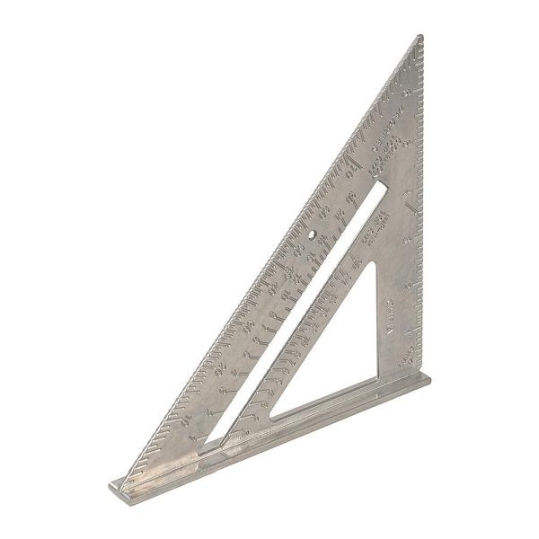 Silverline Anschlagwinkeldreieck aus Aluminiumlegierung, 7 Zoll (185 mm), 734100
