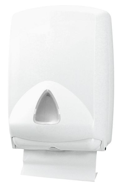 ELOS Spender - Falthandtuchspender, weiß, Kunststoff, 415 x 305 x 155 mm, 990010