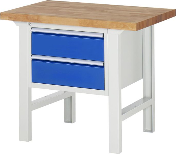 RAU Werkbank Serie 7000 - Modell 7125, B1000 x T700x H840 mm, 13-7125A1-107B4S.11