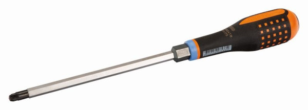 Bahco Schraubendreher, Ergo™, PZ 3, 150 mm, durchgehende Sechskantklinge mit Sechskantansatz und massiver Schlagkappe, BE-8823TB