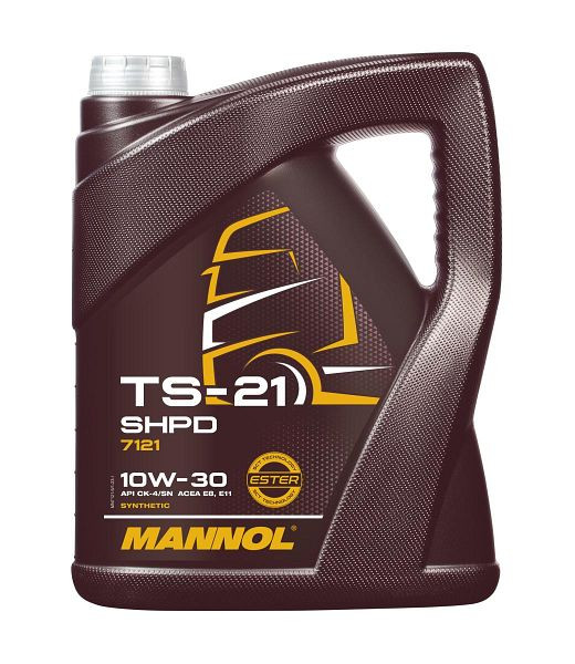 MANNOL Mehrbereichsöl 7121 TS-21 10W-30 SHPD, VE: 5 l, MN7121-5