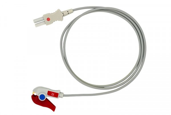 Golmed EKG-Einzelleitung zum TruLink-Stecksystem, 90 cm, Rot, 7-9-SL1,5 RT
