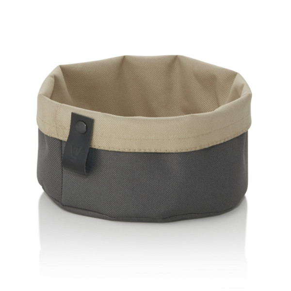 WAS Brottasche FLIP TETRON, Ø 17 cm, Höhe 11 cm, light grey/light khaki, Tetron, 9391017