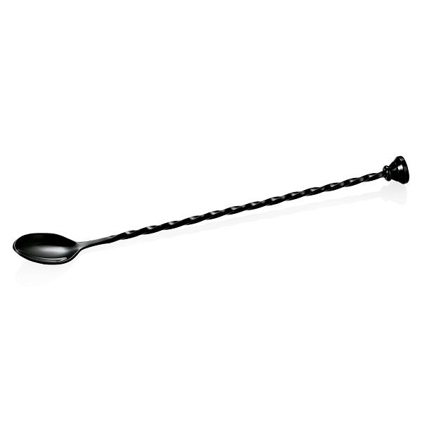 WAS Barlöffel, 32 cm, Chromnickelstahl, mit schwarz glänzender PVD Beschichtung, 1546282