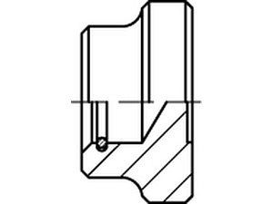 Druckstücke DIN 6311 Stahl S 16 M 8 mit Sprengring VE=S (10 Stück)