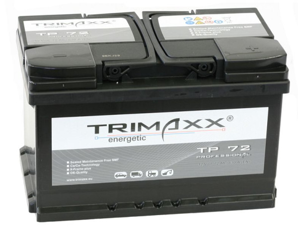 IBH TRIMAXX energetic "Professional" TP72 pro Starterbatterie, 108 009400 20