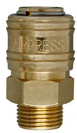 Airpress Druckluftkupplung Typ Euro 1/2" Außengewinde, 46815