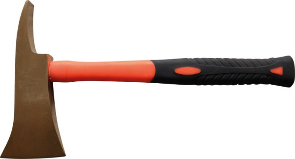 KS Tools BERYLLIUMplus Feuerwehrbeil mit Fiberglasstiel, 400 mm, 962.9032