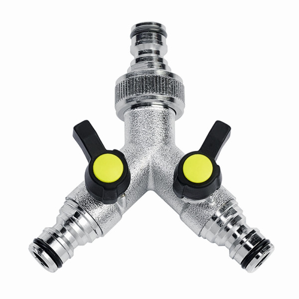 ewuaqua iWater 2-Wege-Ventil 3/4" verchromt, 73466C, 8006360004667