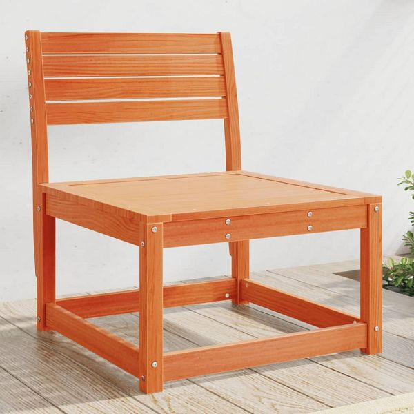 vidaXL Gartensofa Wachsbraun Massivholz Kiefer, Material: Massives Kiefernholz, 844671