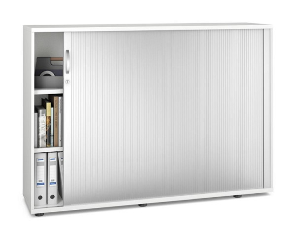 Deskin Rollladenschrank MULTI M pro, Dekor: Weiß, BxHxT: 1600 x 1140 x 420 mm, 272621