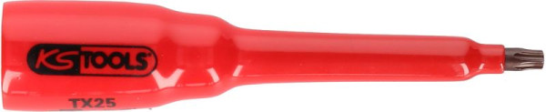 KS Tools 3/8" Bit-Stecknuss mit Schutzisolierung für Torx-Schrauben, T40, lang, 117.2468