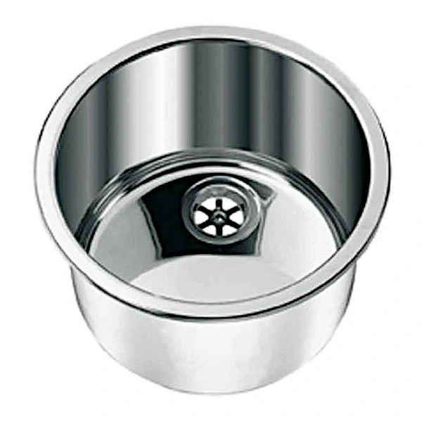 DREILICH Edelstahlverarbeitung Spülbecken 65XP/ 654P Außen Ø 385mm, 3504180039