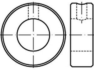Stellringe DIN 705 Stahl B 40 VE=S