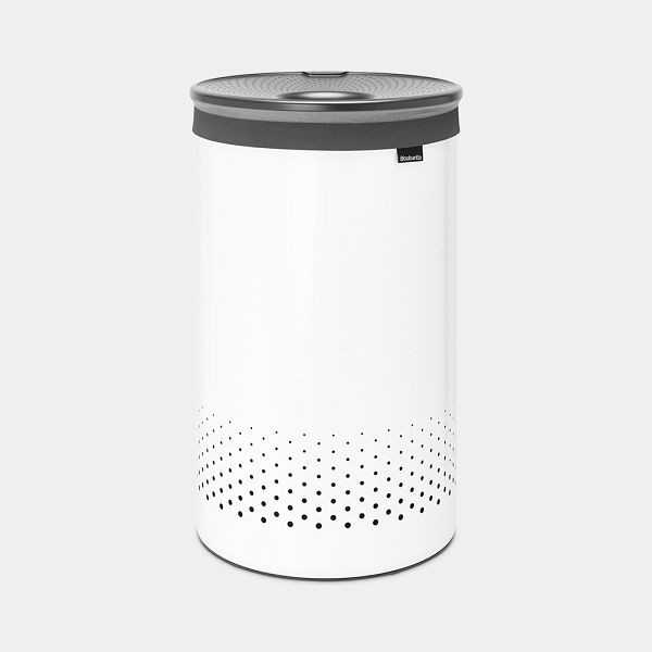 Brabantia Wäschebox 60 Liter weiß / Kunststoffdeckel, 304880