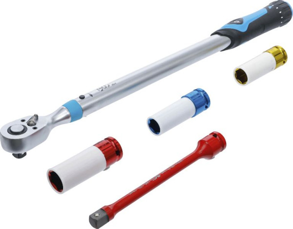 BGS Drehmomentschlüssel-Satz, 12,5 mm (1/2"), 40 - 200 Nm, 2818