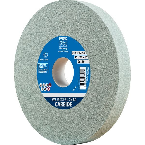 Pferd Schleifbockscheibe BW 25032-51 CN 80 CARBIDE, 39009729