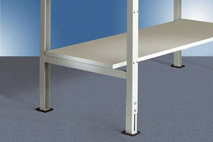 Manuflex Zwischenboden für UNIVERSAL Arbeitstische Stationär BxT 1000 x 600 mm, BxTxH= 1000 x 350 x 19mm,, ZB3672