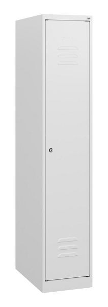 C+P Umkleidespind Classic PLUS, 1530x300x500mm, 9016/9016, Zylinderschloss, 0800005-10 S10027