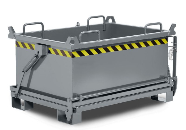 RR Industrietechnik Klappbodenbehälter Typ RBB-150 RAL 7005, 100800555