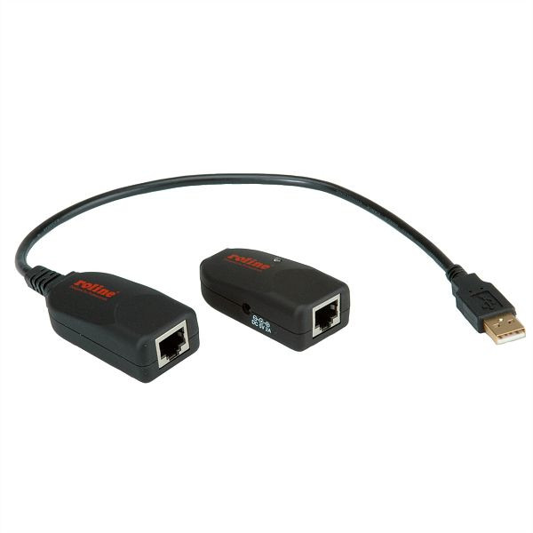 ROLINE USB 2.0 Verlängerung über RJ45, max. 50m, 12.04.1100
