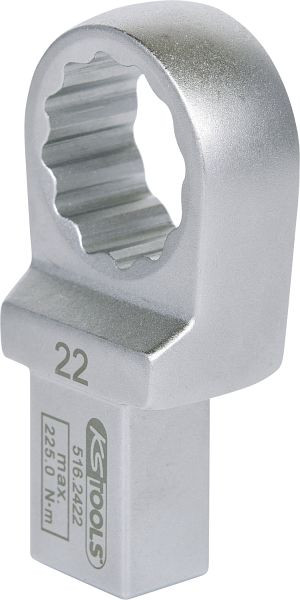 KS Tools 14x18mm Einsteck-Ringschlüssel, 22mm, 516.2422