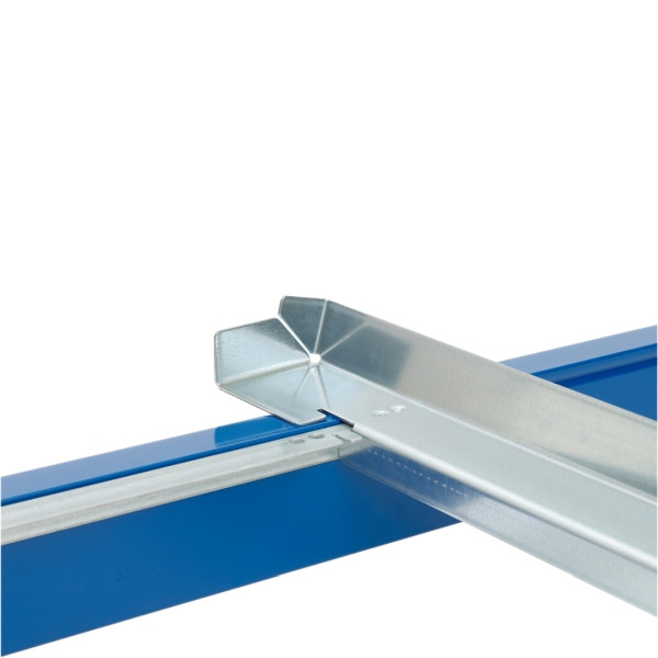 BITO Tiefenauflagerahmen Set /1100x800 Typ L mit Durchschubsicherung verzinkt, C0750-0025