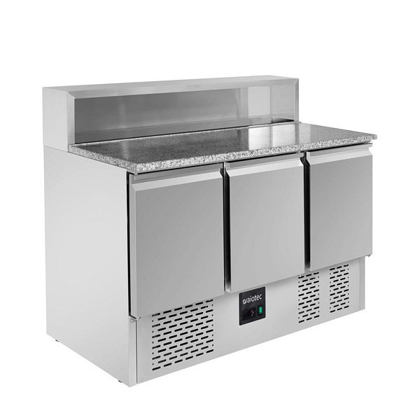 Vaiotec EASYLINE Pizza-Saladette 700 / 3-fach - mit 3 Türen, 136,5x70x107,5 cm, 10022