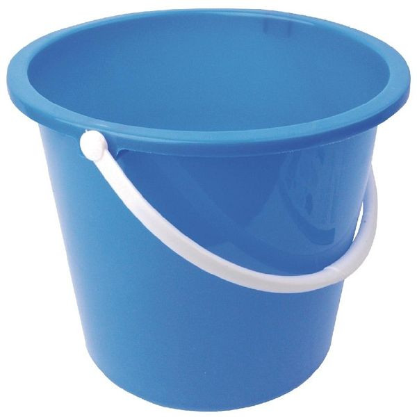 Jantex Kunststoffeimer blau 10L, farbokodiert für Hygienezwecke, CD804