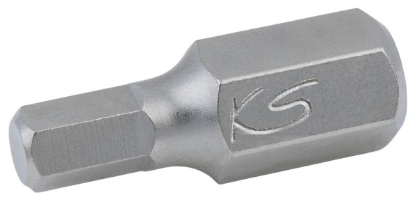 KS Tools 10mm Bit Innensechskant, 30mm, 6mm, 930.1006, 4042146056639