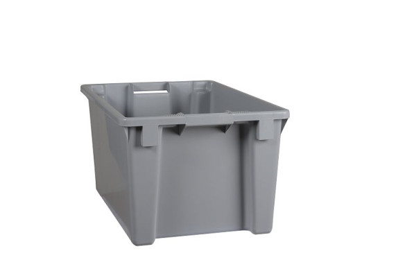 Plastipol-Scheu K 400/S POLYBOX PP GRAU, 600 mm x 400 mm x 300 mm, 284S0016